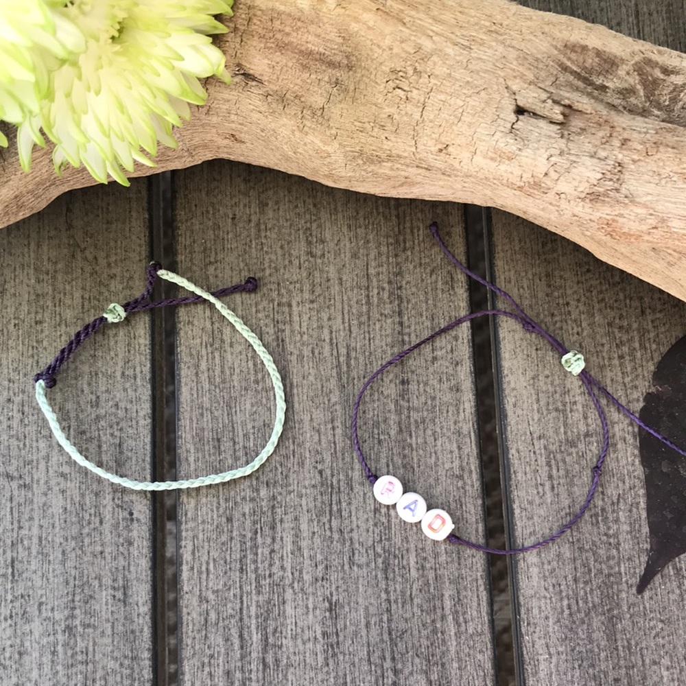 🌼🌿Handmade Adjustable Rad Bracelet Set🌿🌼 - Picture 5 of 6